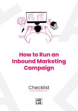 Inbound Marketing Campaign Checklist A88Lab. 