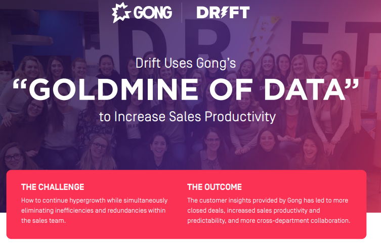 Gong case study example
