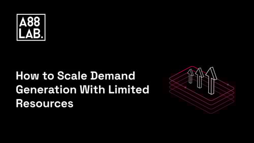 How to Scale Demand Generation with Limited Resources in 2026