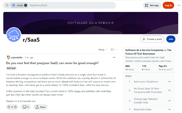 SaaS forum