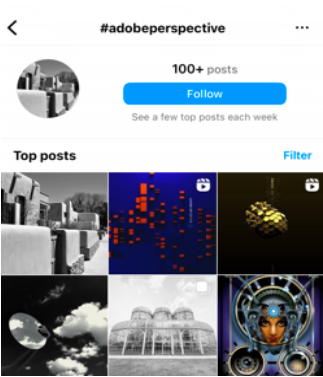 adobe hashtag campaign