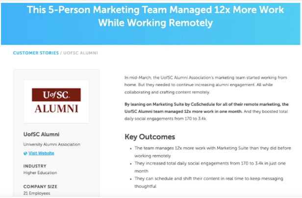 case study example